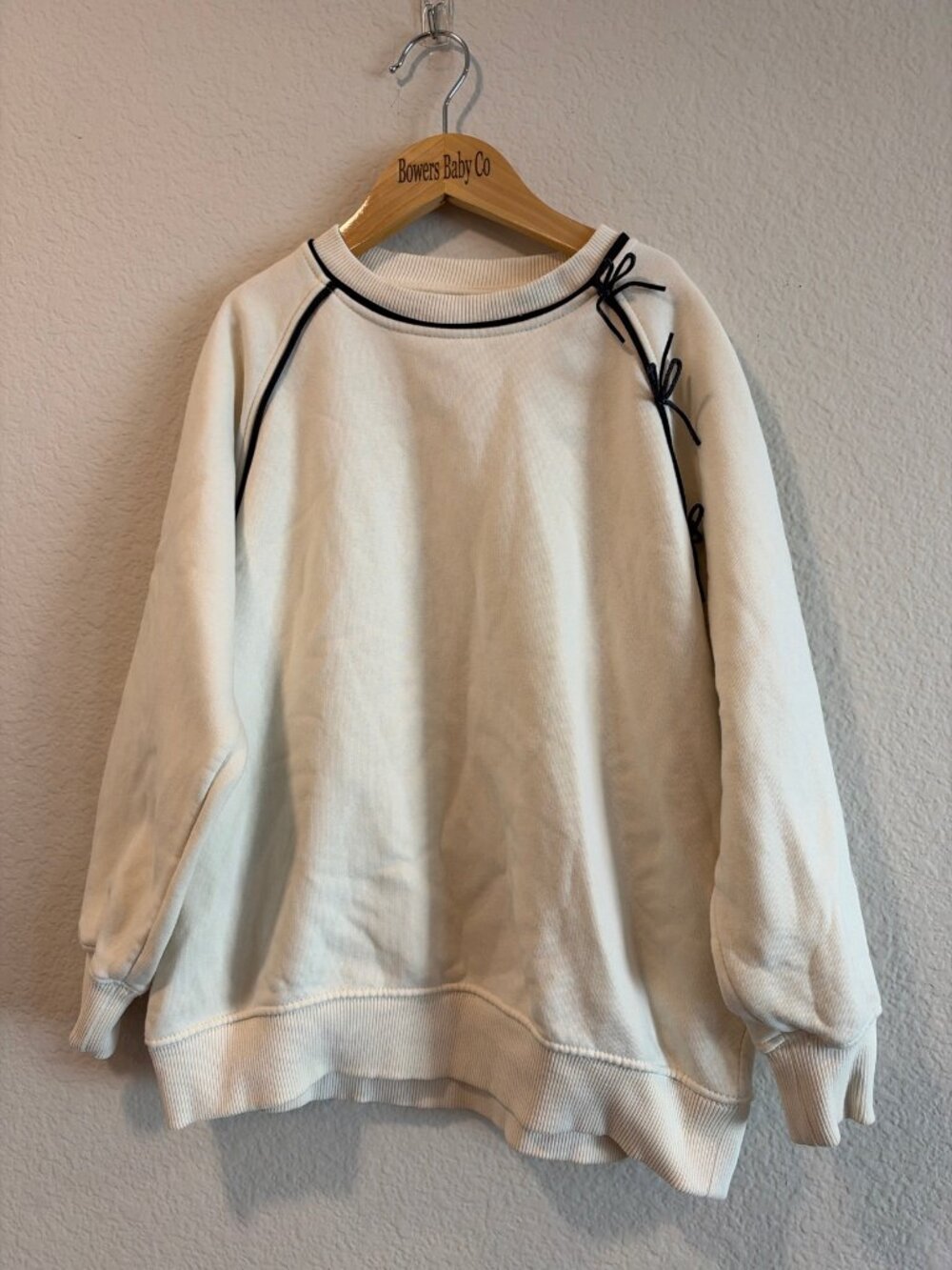 Zara Bow Sweatshirt 9-10